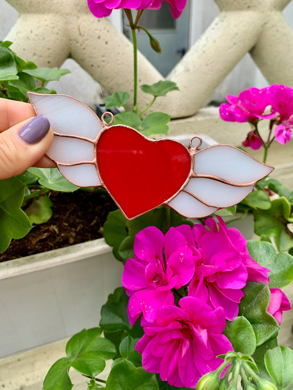 Heart with wings