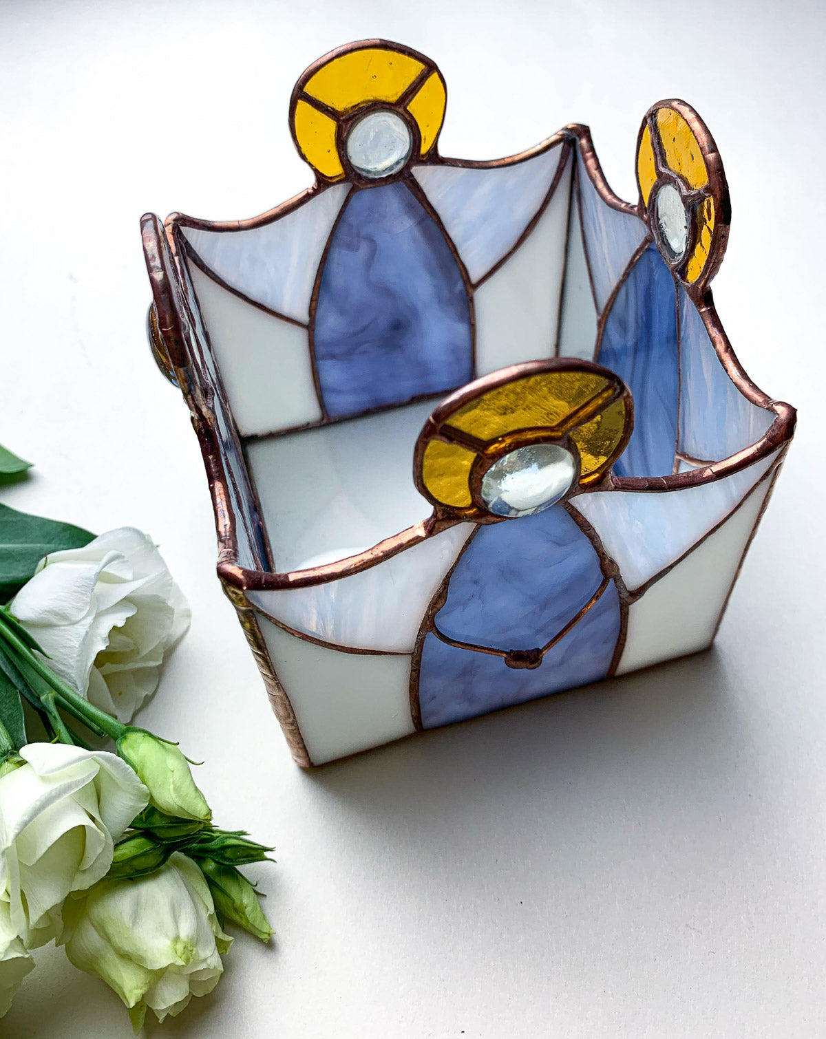 Świecznik z Aniołami