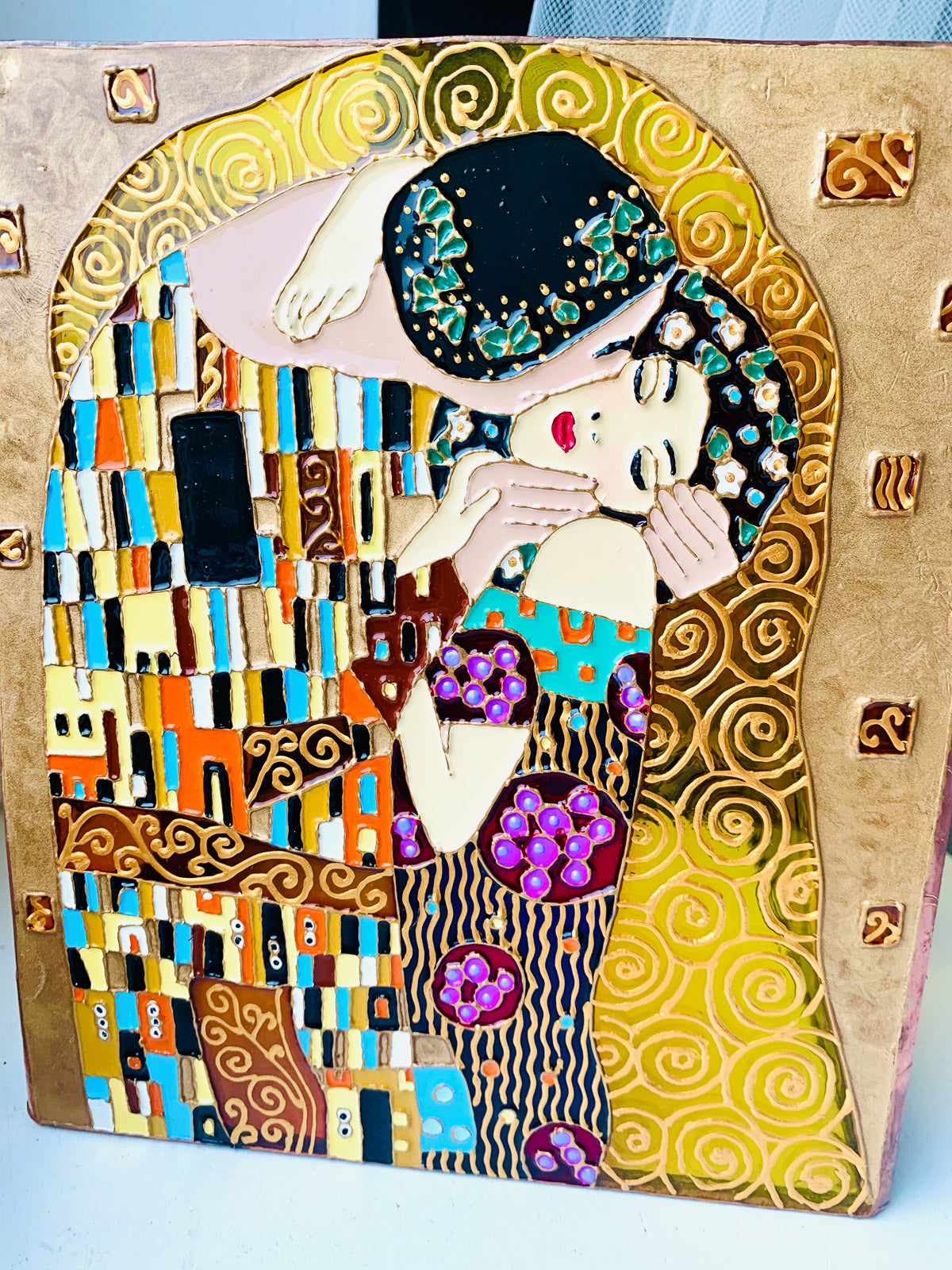 Duży lampion Klimt Drzewo Życia