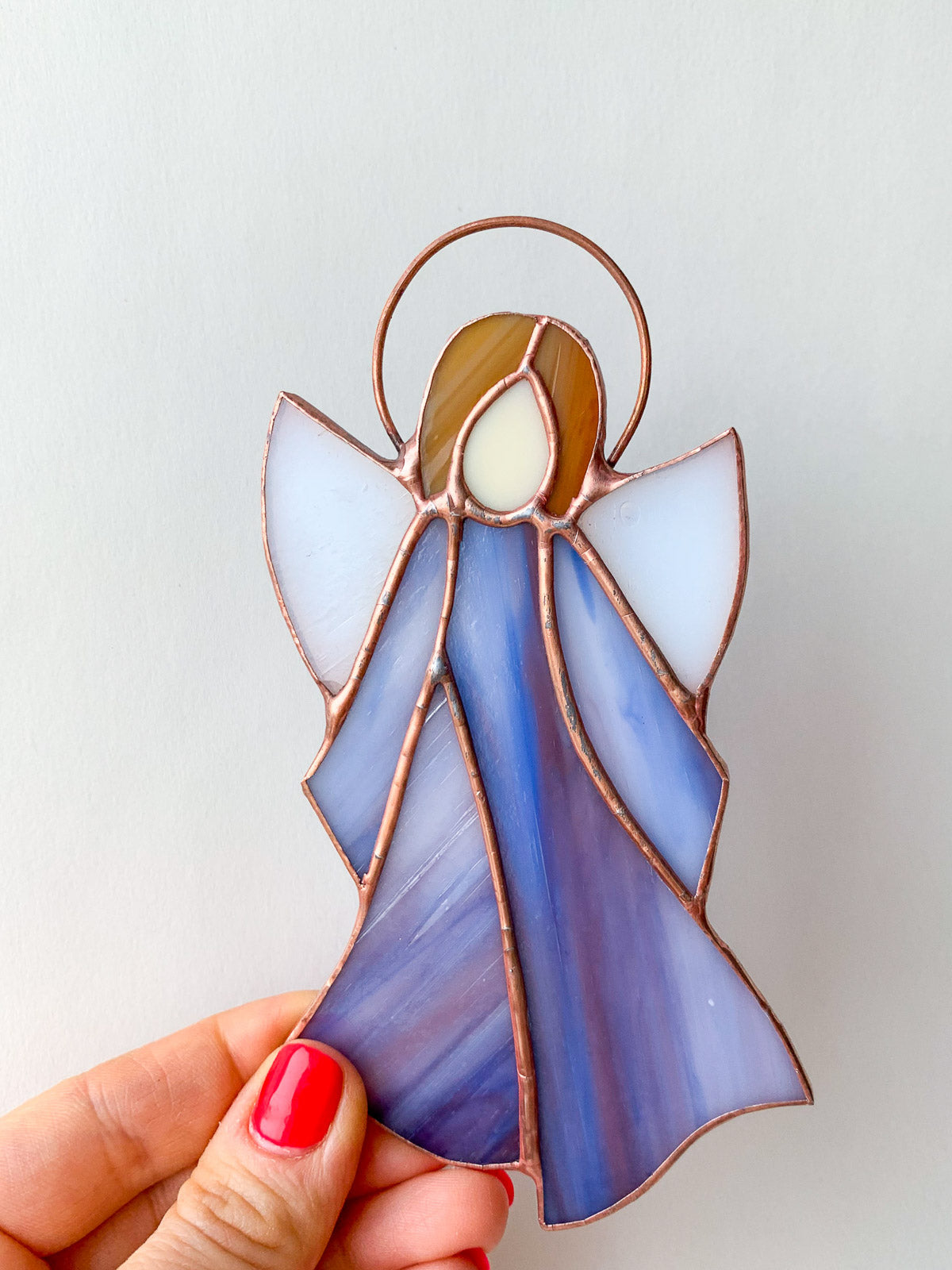 Aniołek Podziękowania fioletowy