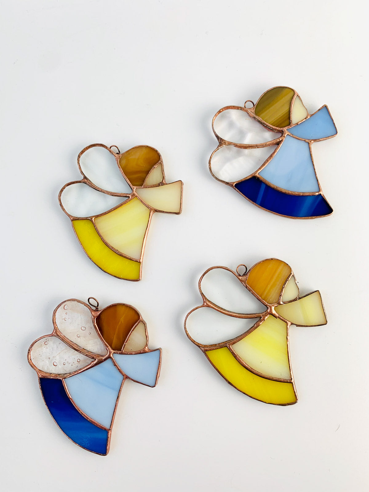 aniołek dziecko żółty