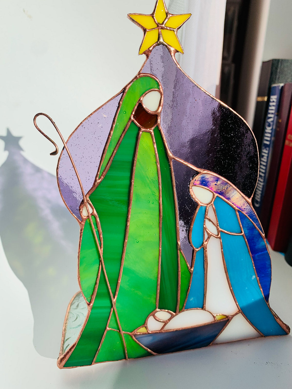 Nativity scene Holy family large