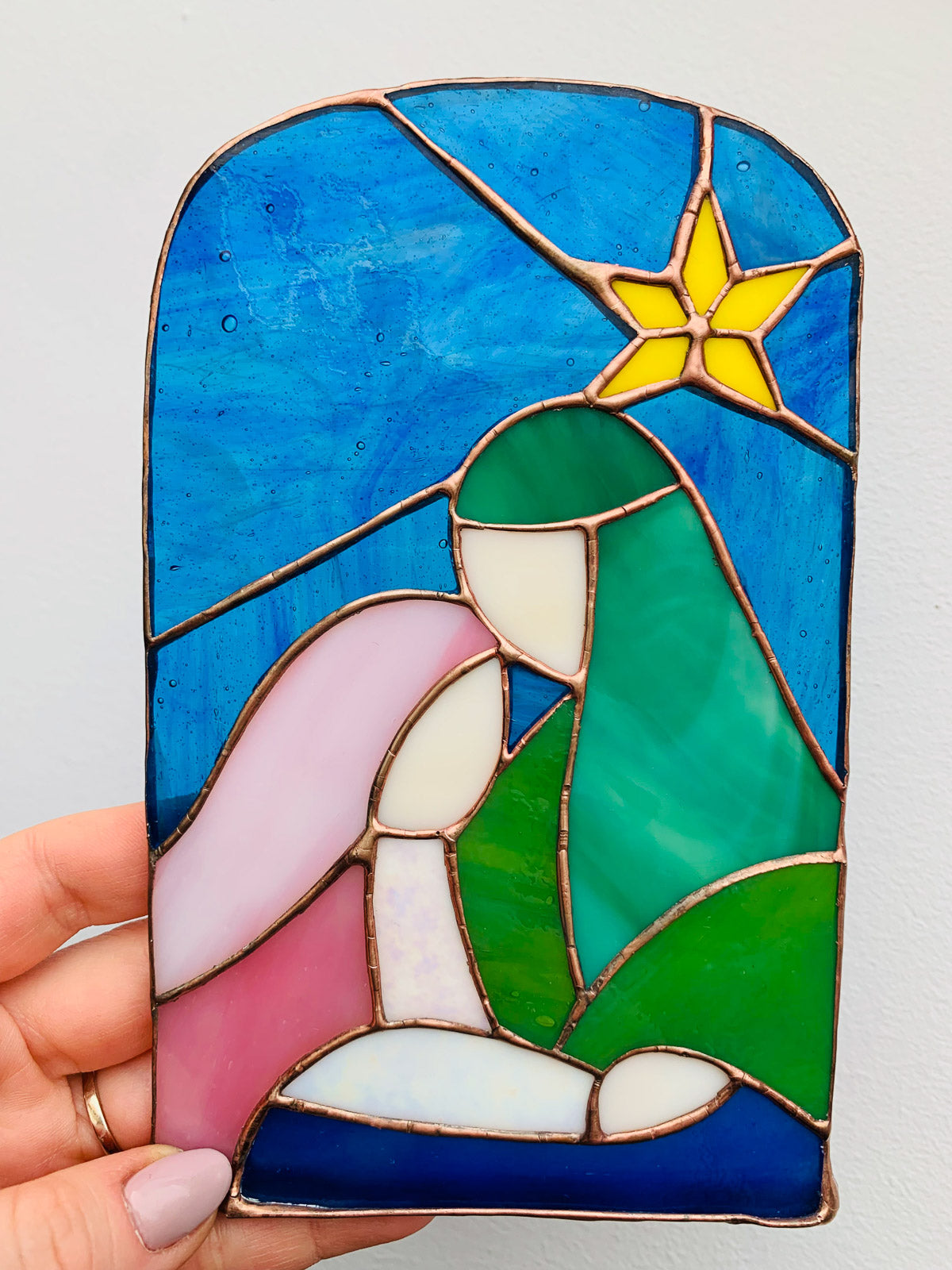 Nativity scene Holy family medium