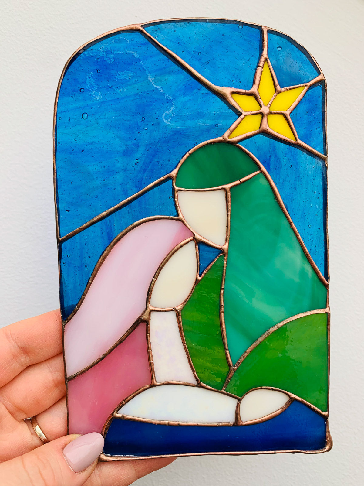 Nativity scene Holy family medium