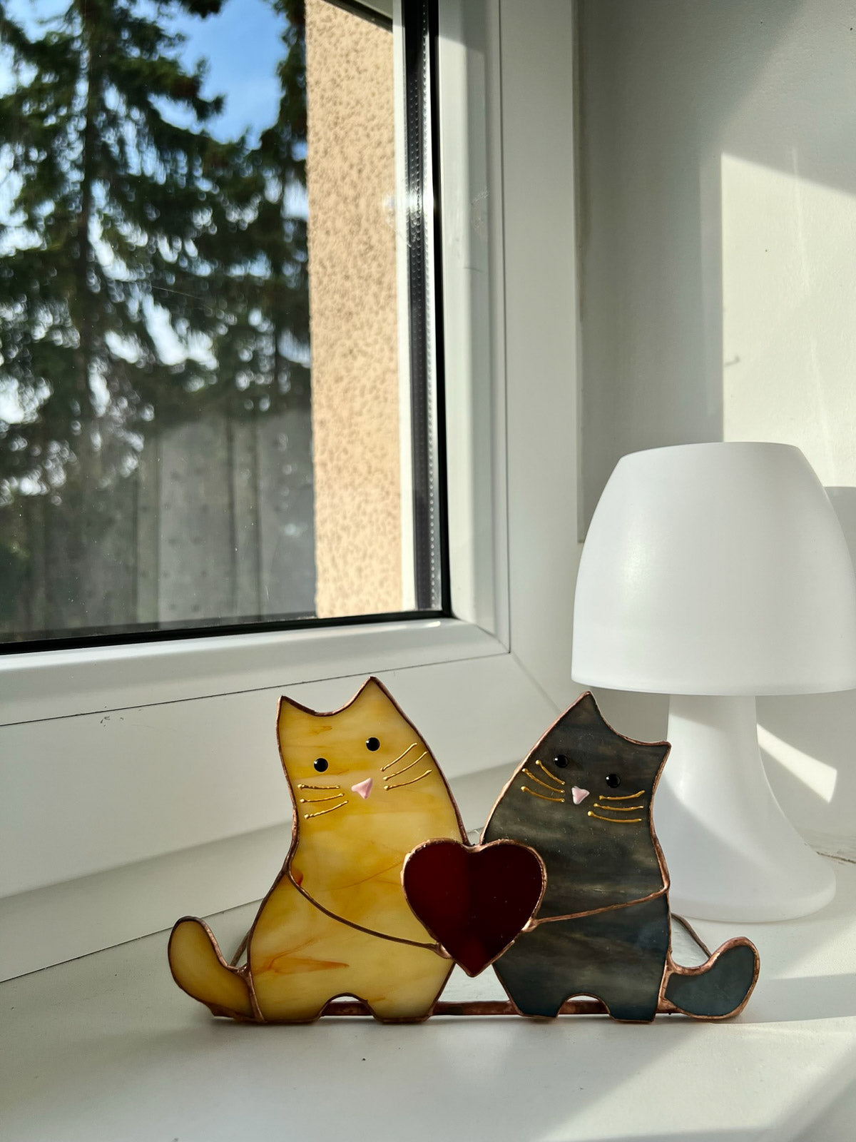 Świecznik koty