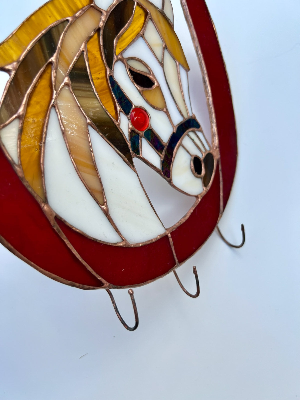 Wieszak na klucze z koniem