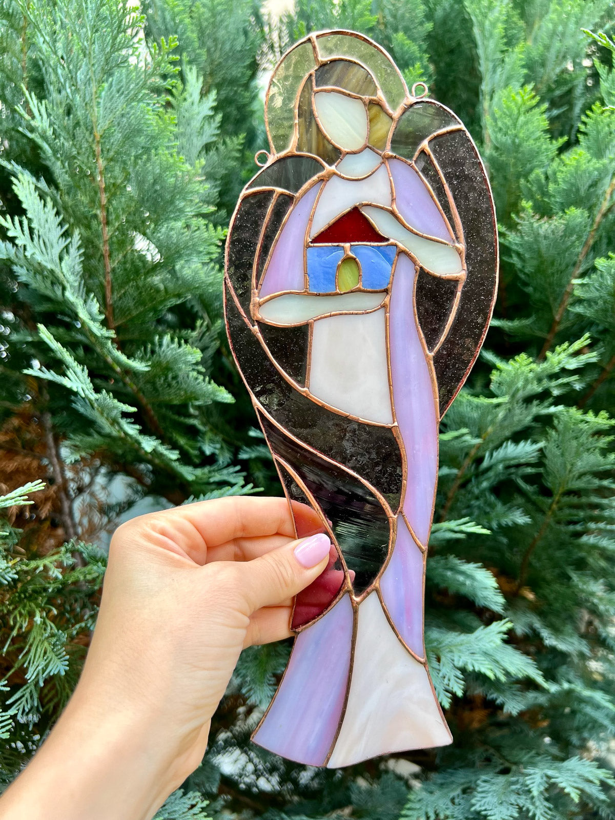 Anioł Rodziny różowy