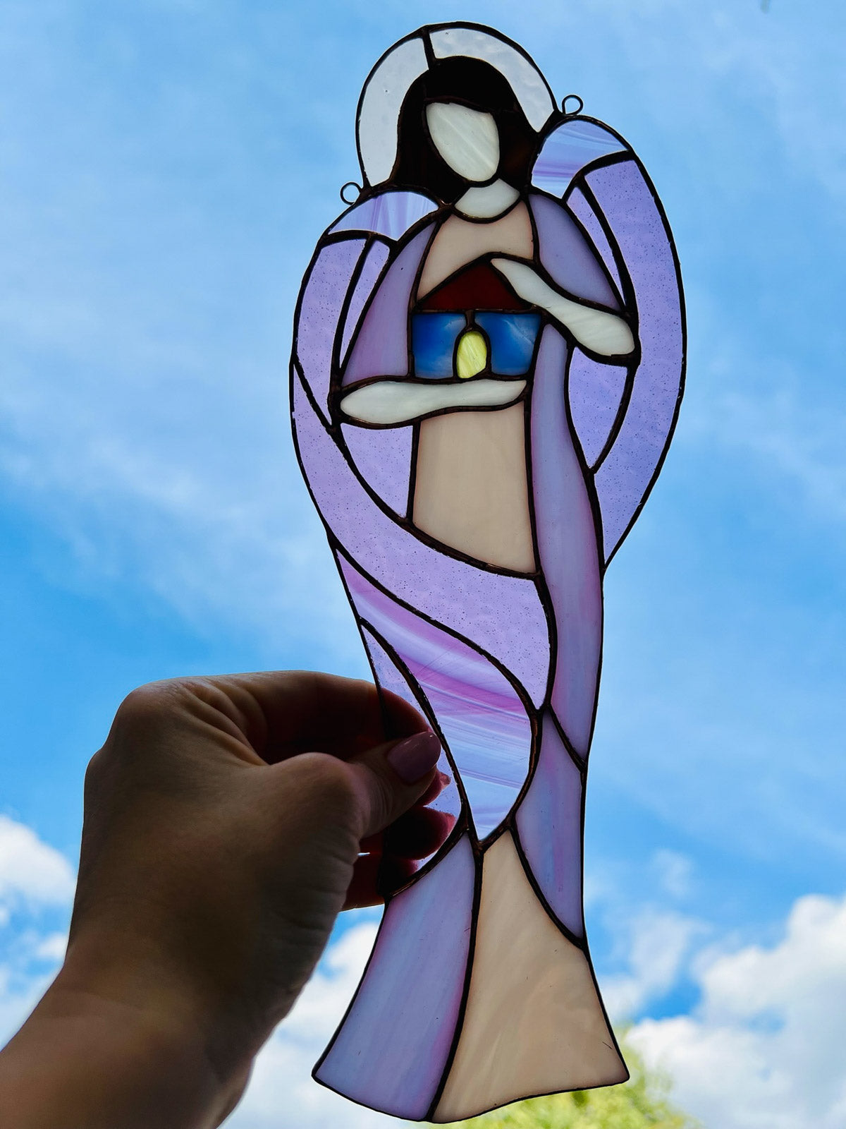 Anioł Rodziny różowy