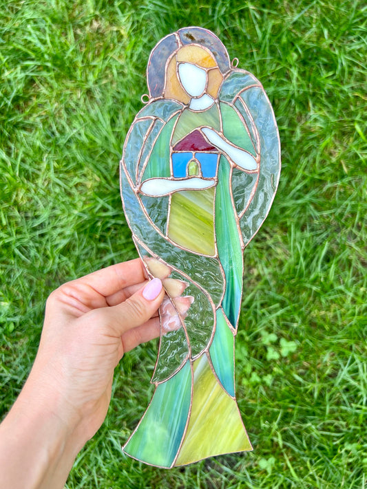 Anioł Rodziny zielony