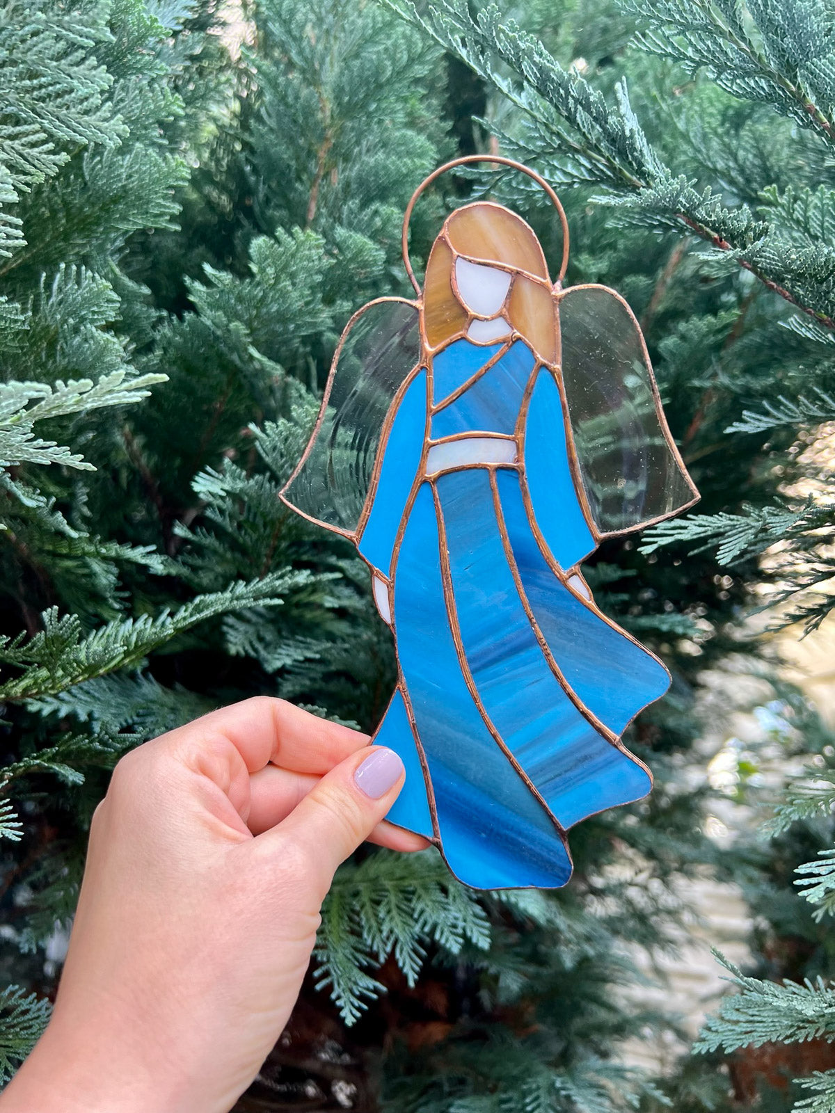 Niebieski anioł opieki