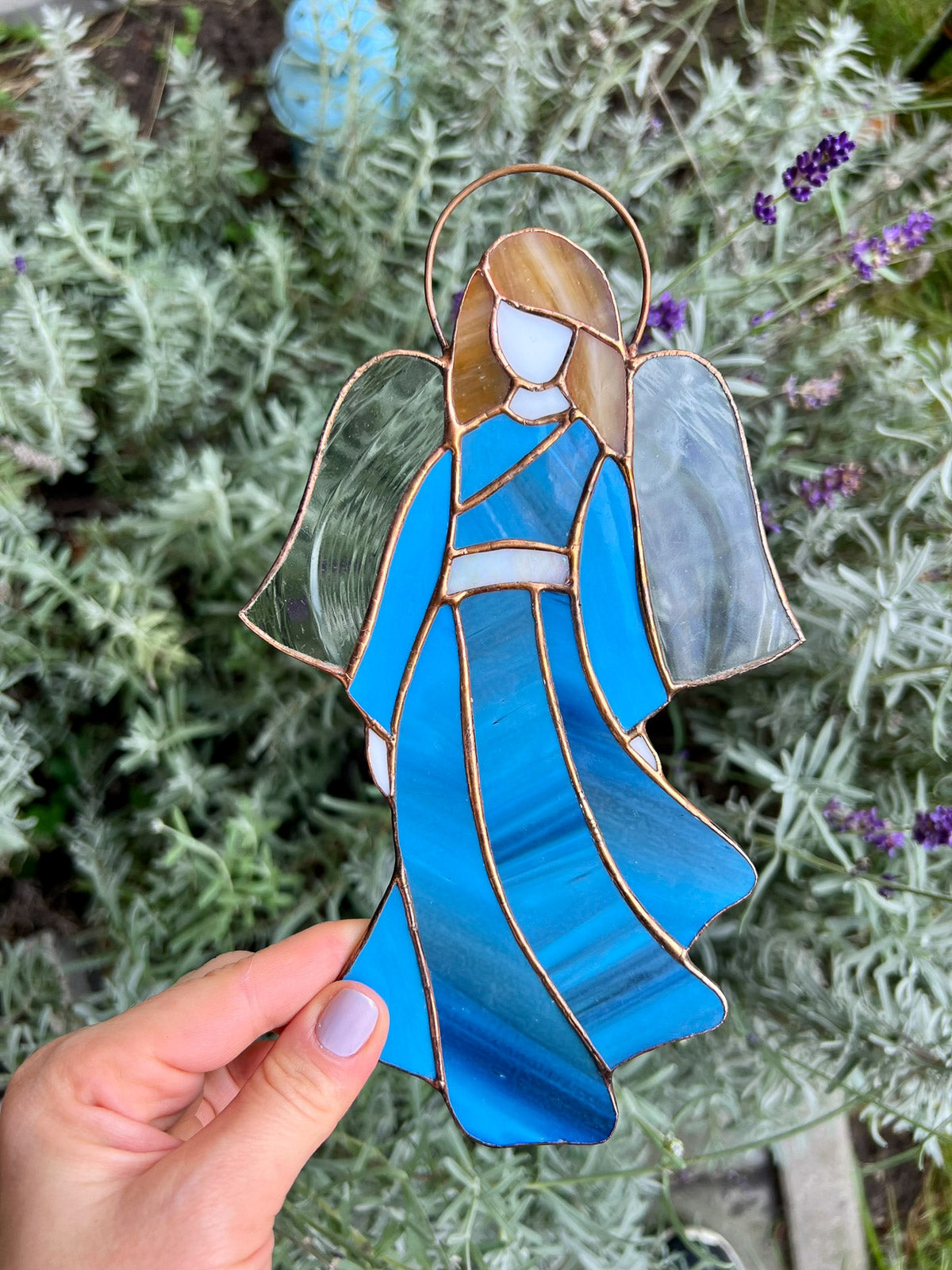 Niebieski anioł opieki