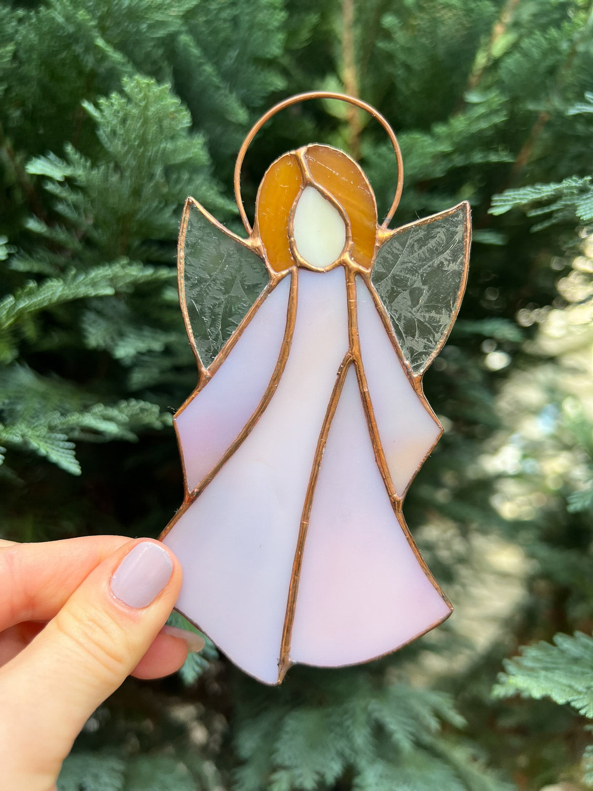 Różowy aniołek Podziękowania 1